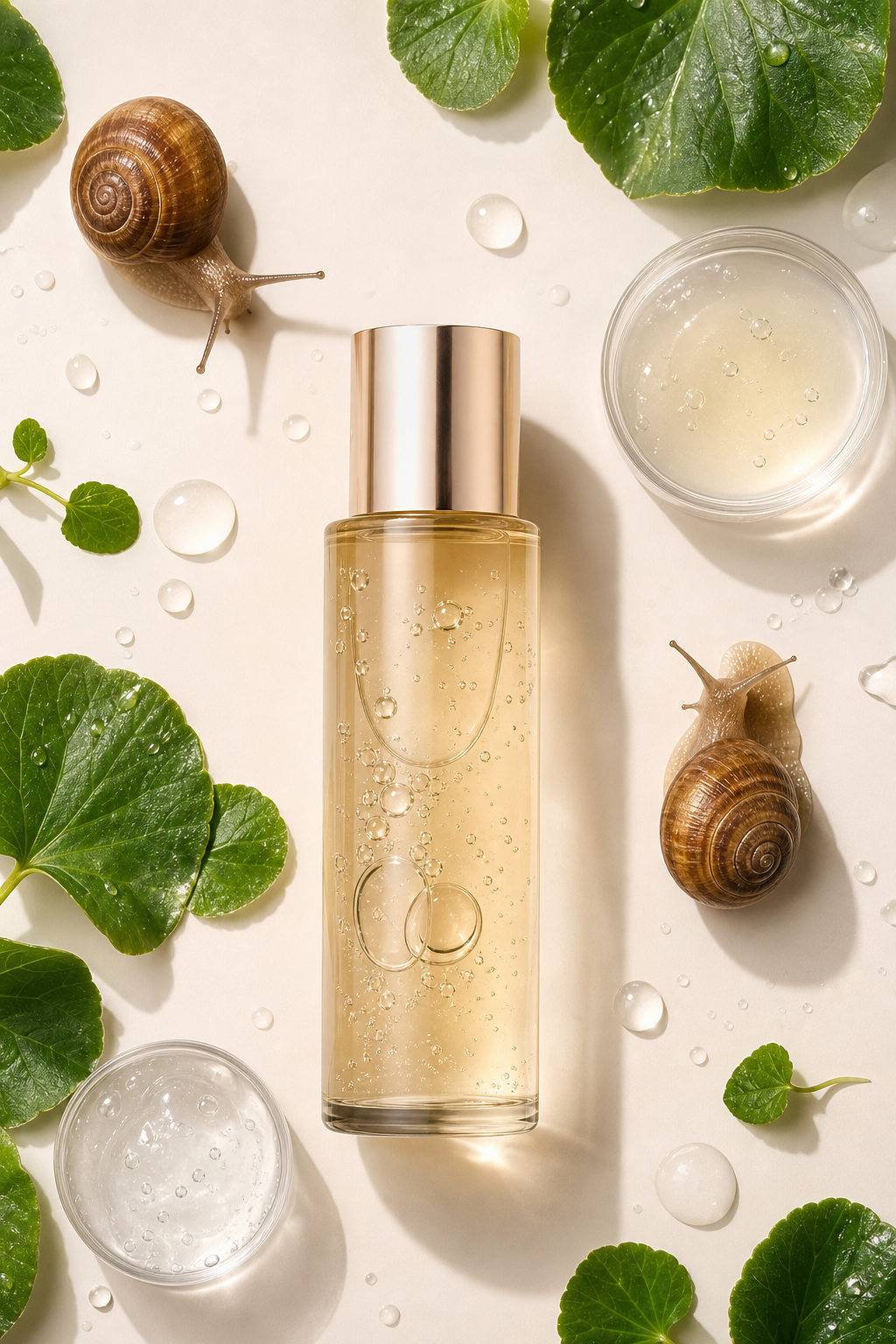 Serum essence z naturalnymi składnikami i wodą